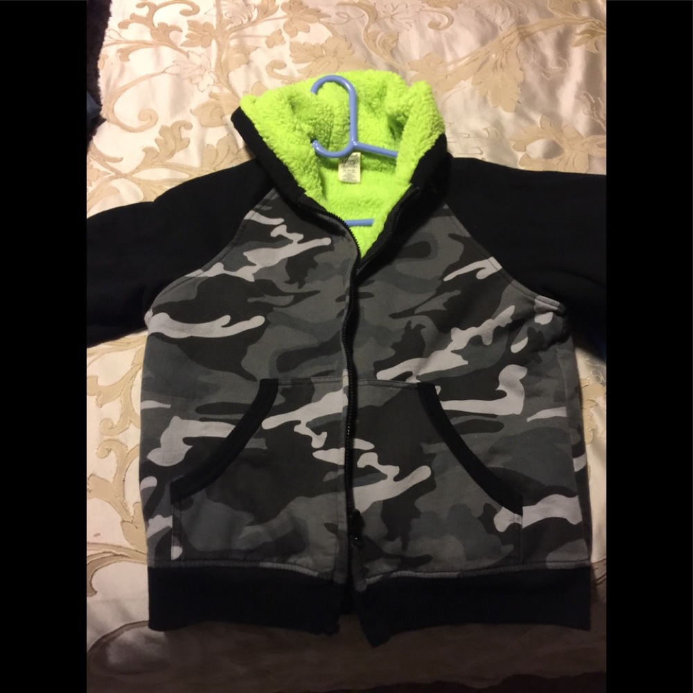 Boys zip up jacket